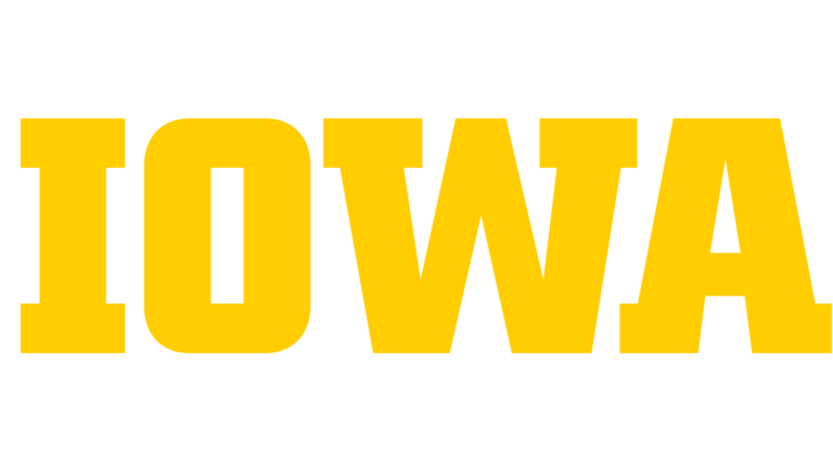 Gold IOWA logo